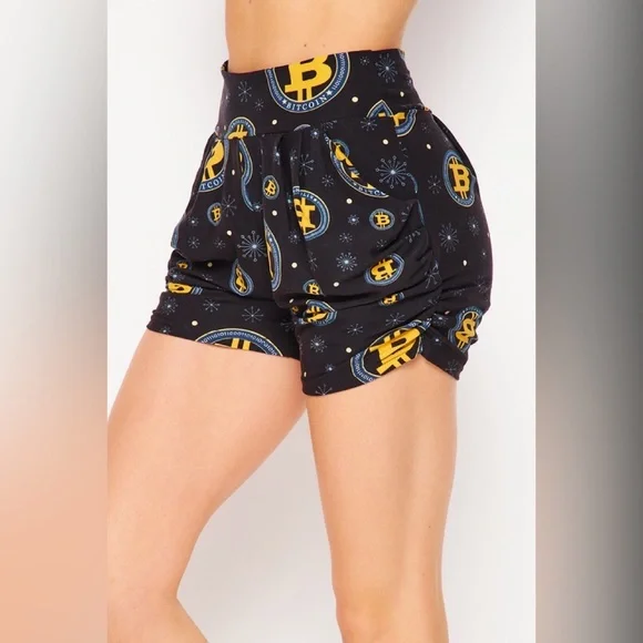 Casual & Comfy Soft Harem Black Shorts - Picture 5 of 9